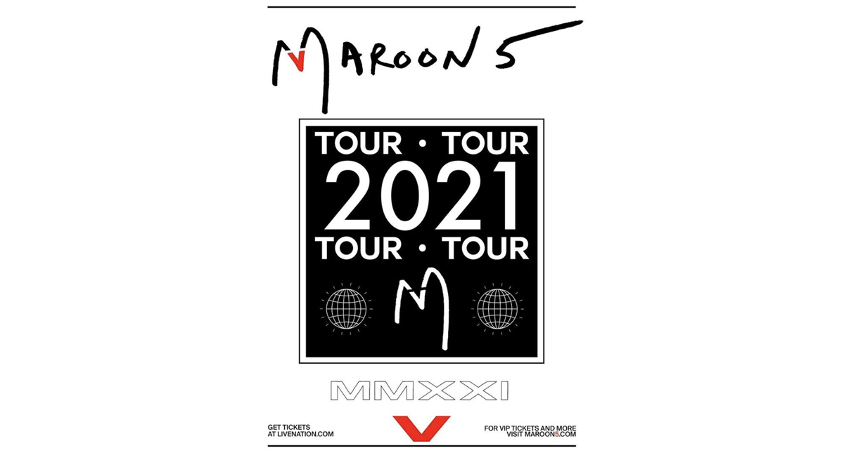 Maroon 5 anuncia que su gira de este año se reprograma para el 2021 por COVID-19 Maroon 5 anuncia que su gira de este año se reprograma para el 2021 por COVID-19