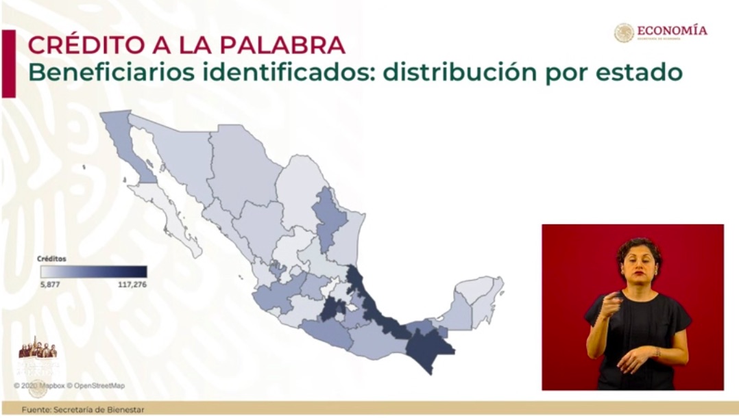 Tianguistas, taxistas y meseros podrán obtener un Crédito a la palabra - conferenci-bienestar5
