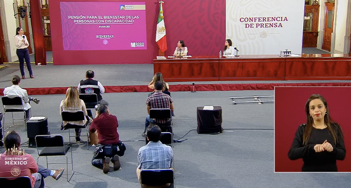 Programa de pensión para el Bienestar beneficia a más de 800 mil personas con discapacidad Programa de pensión para el Bienestar beneficia a más de 800 mil personas con discapacidad