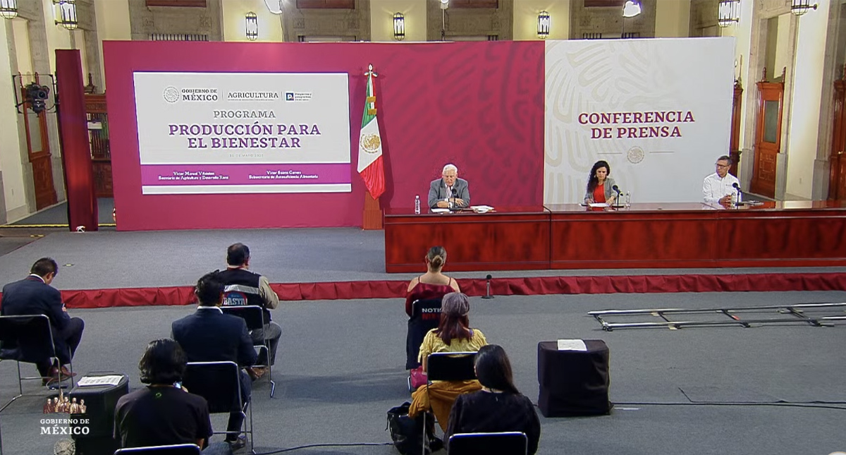 Programa Producción para el Bienestar lleva dispersados 5 mil 990 millones de pesos