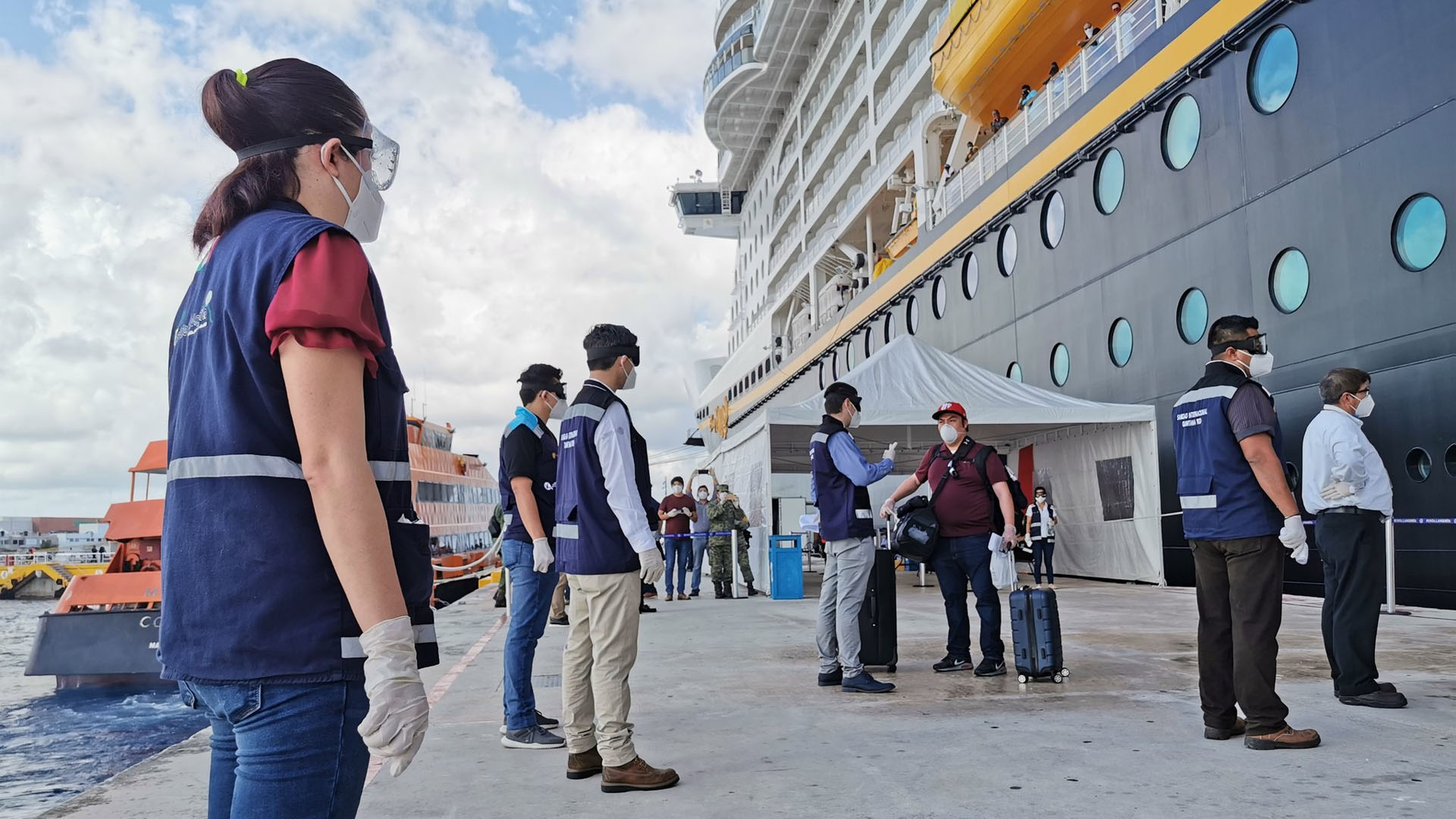 Desembarca en Cozumel crucero de Disney con 68 mexicanos a bordo