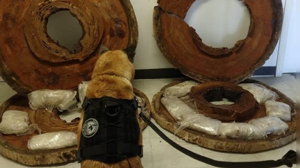 Guardia Nacional encuentra “crystal” oculto en piezas de madera