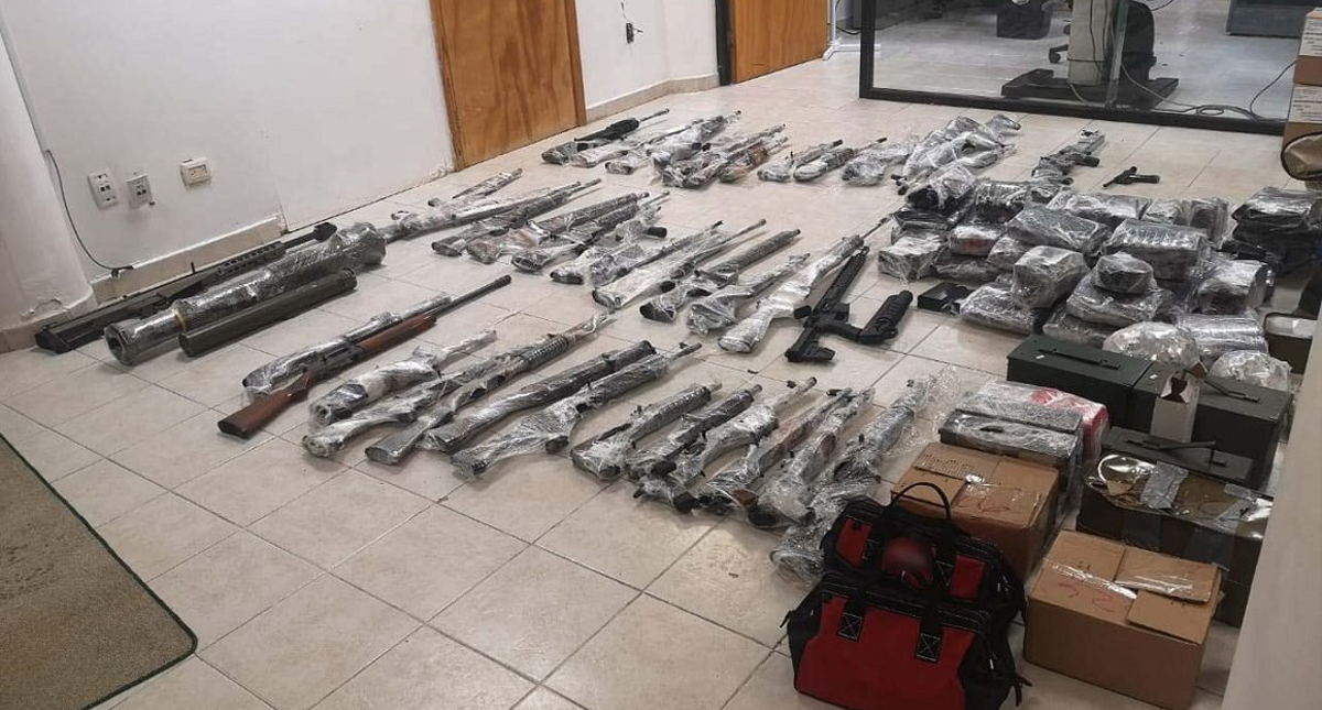 Guardia Nacional decomisa 40 armas y 35 mil cartuchos útiles en Tamaulipas; hay dos detenidos
