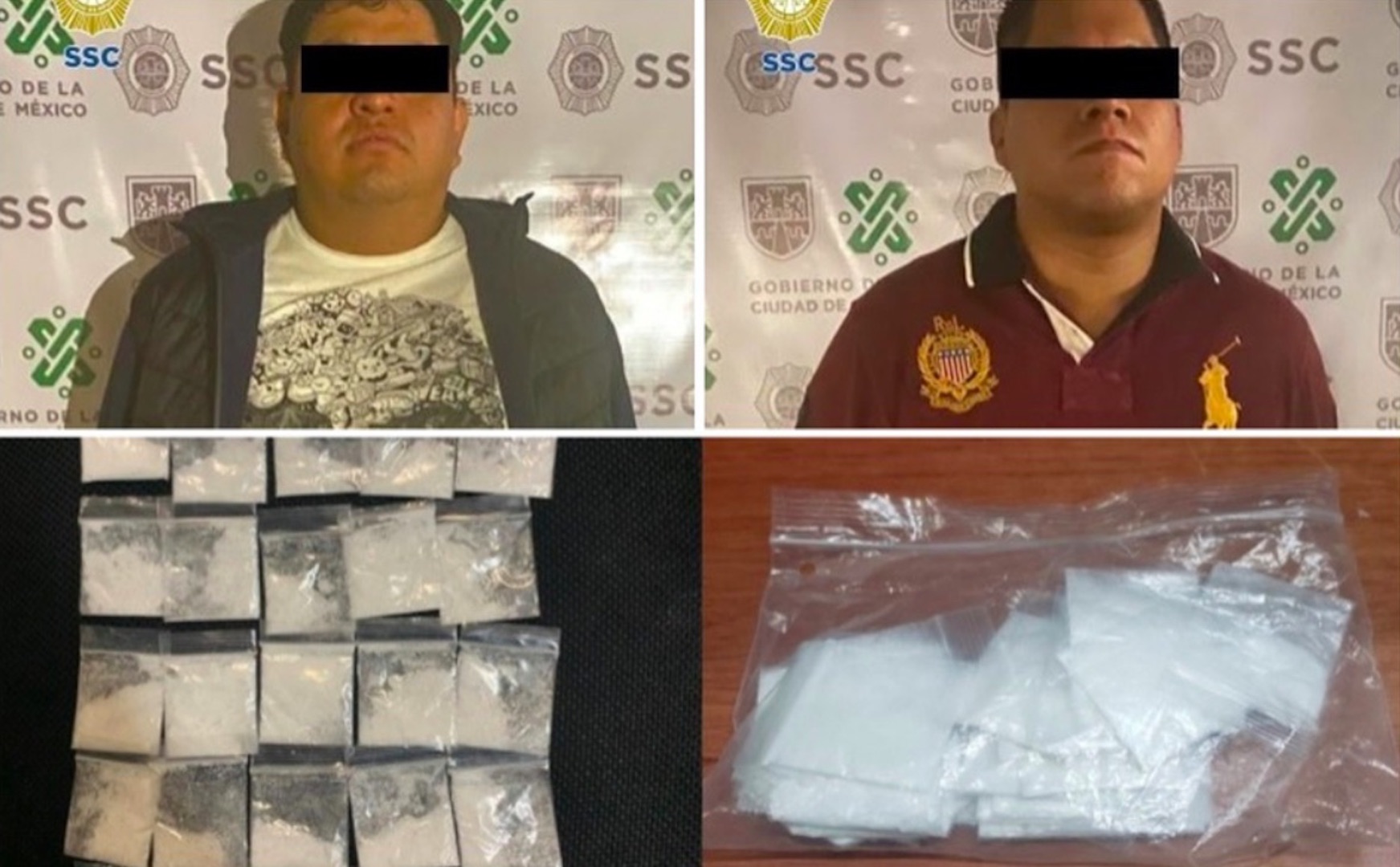 Detienen a dos hombres vinculados a tres homicidios en Peralvillo