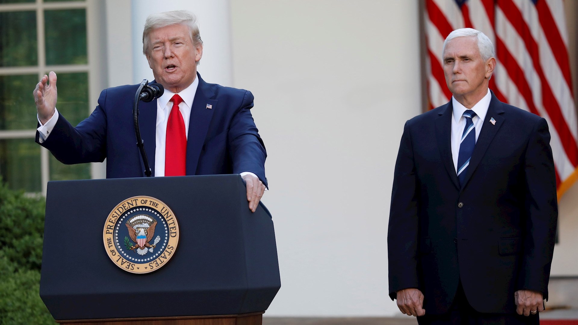 Trump se retracta; asegura que la sala de crisis por COVID-19 seguirá “indefinidamente”