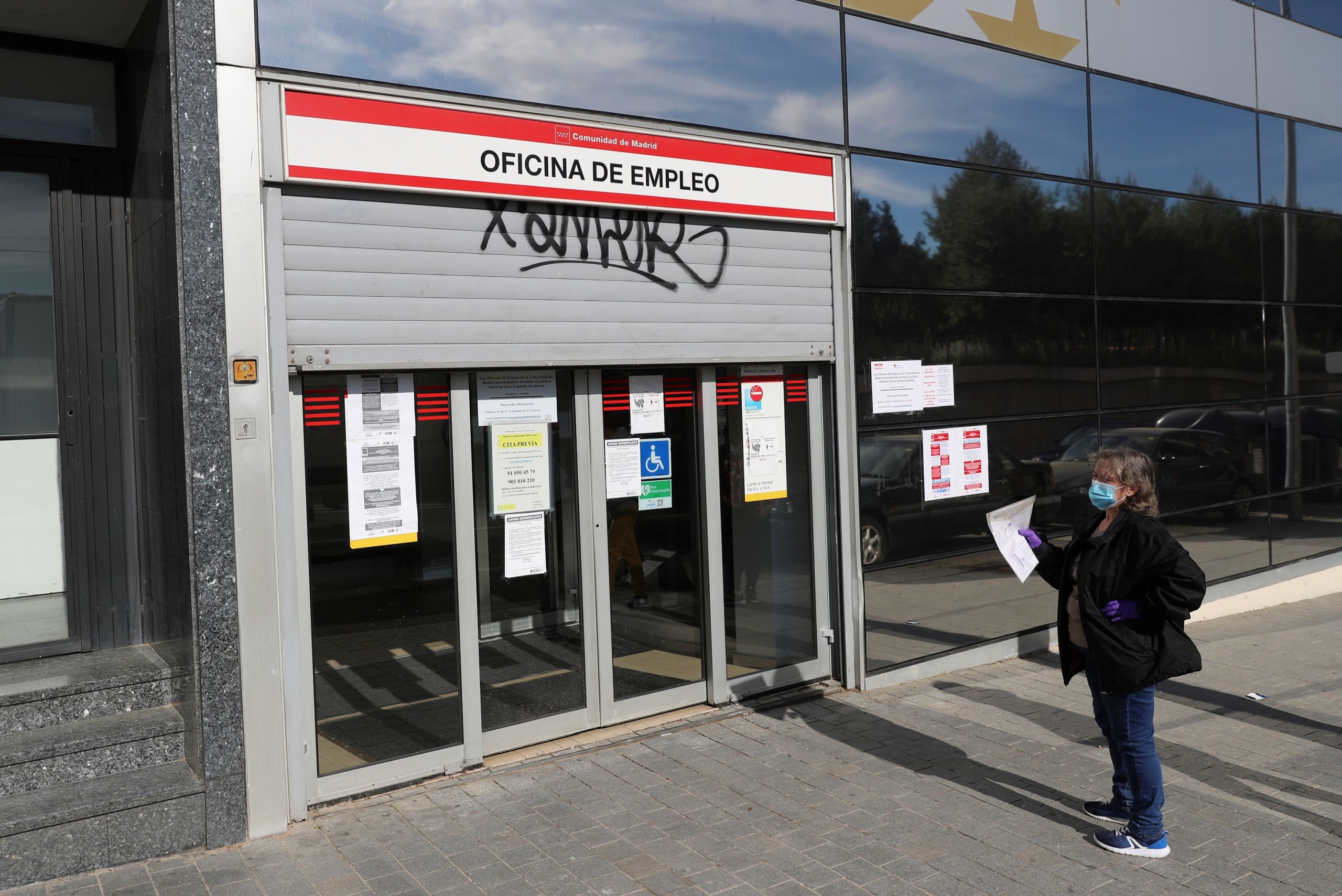 COVID-19 provoca la pérdida de casi un millón de empleos en España