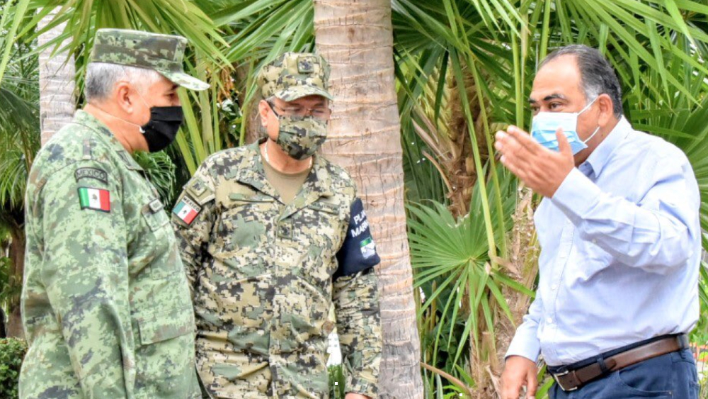Gobernador de Guerrero da bienvenida a mesas de coordinación al comandante de la IX Región Militar