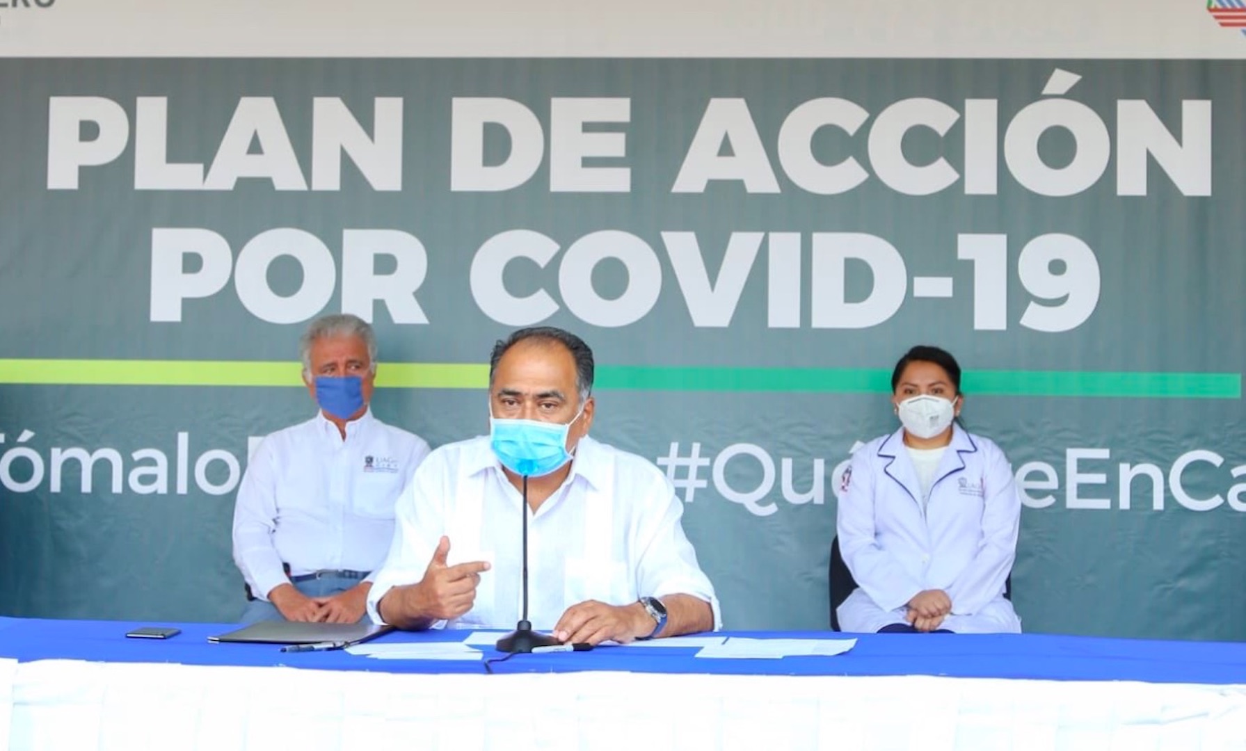 Héctor Astudillo reitera llamado a reducir movilidad para evitar contagios de COVID-19