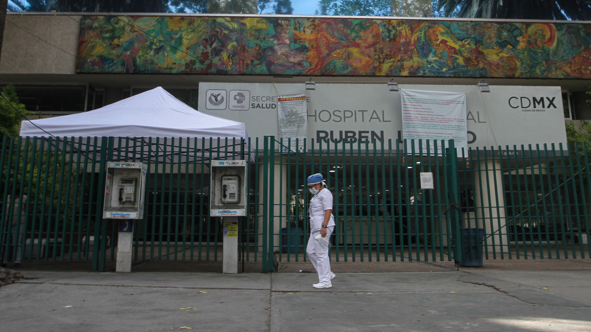 Saturados 30 de los 54 hospitales COVID-19 en la Ciudad de México