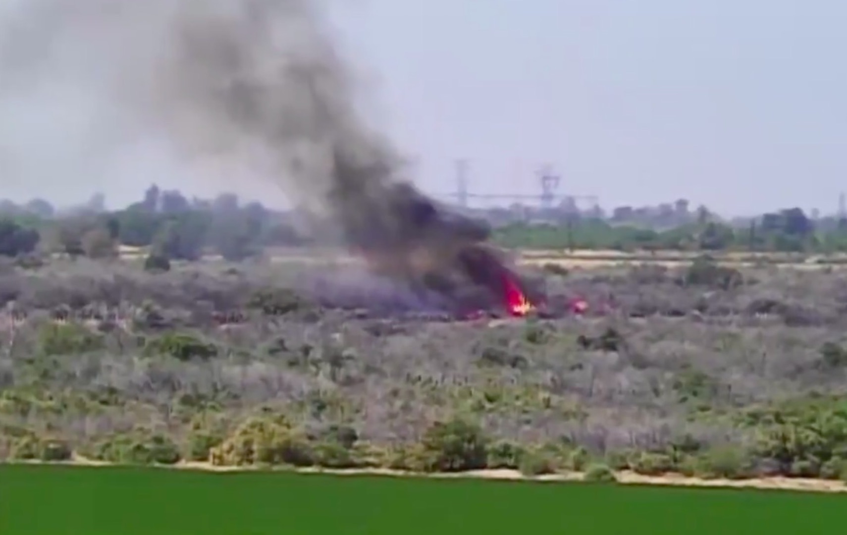 #Video Sujetos ingresan ilegalmente a EE.UU. y provocan incendio en reserva cucapá