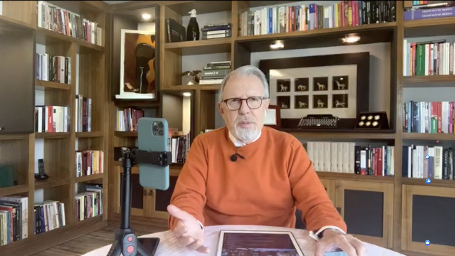 Más gasolina al fuego que viene; en vivo con Joaquín López-Dóriga