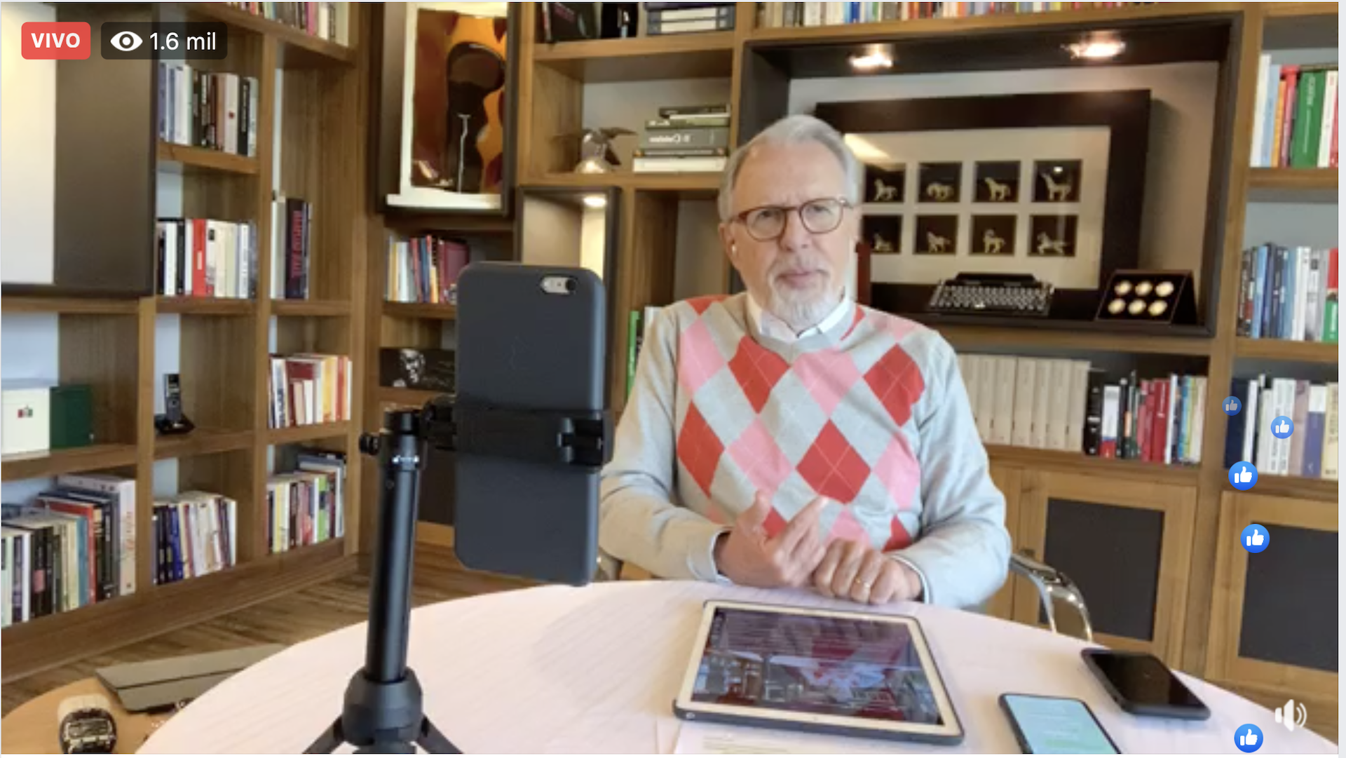 Falta el López-Gatell de la crisis financiera; en vivo con Joaquín López-Dóriga