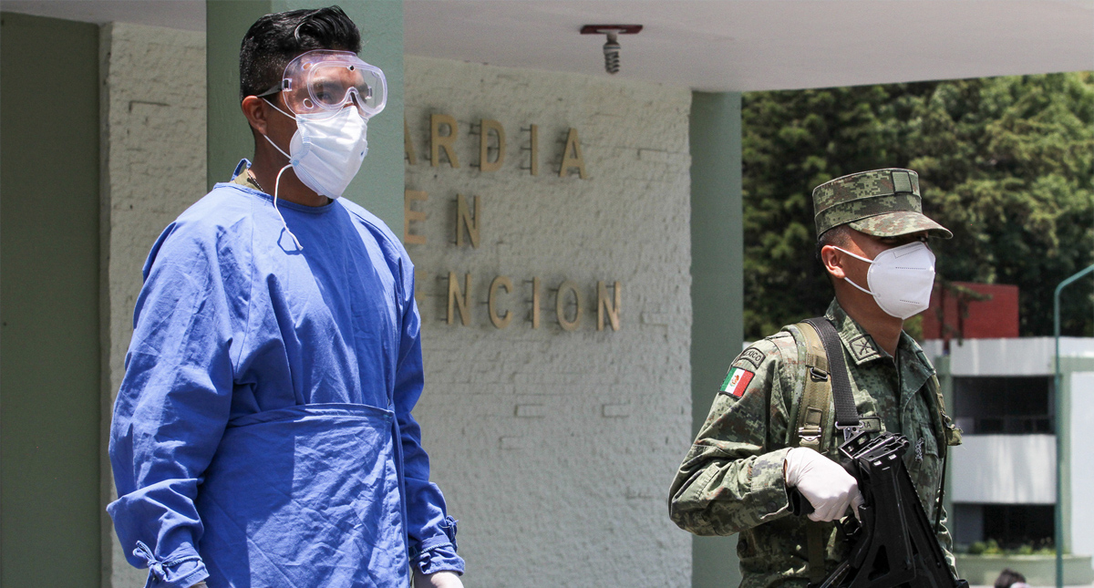 Únicamente cinco hospitales COVID-19 en el Valle de México tienen alta disponibilidad de camas