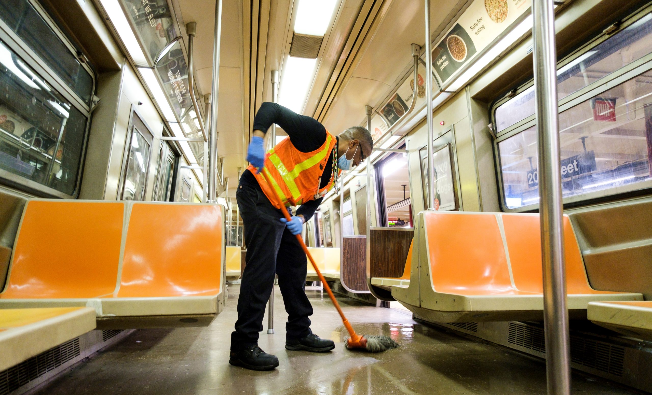 Esta noche, por primera vez, el Metro de Nueva York cerrará para realizar sanitización