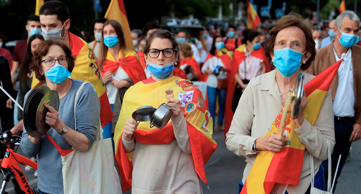 España registra 83 muertes por COVID-19 en 24 horas; van 27 mil 778 muertos