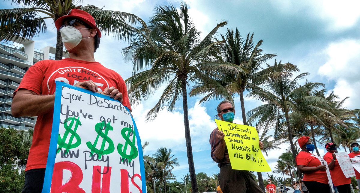 Florida llega a los 50 mil casos de COVID-19