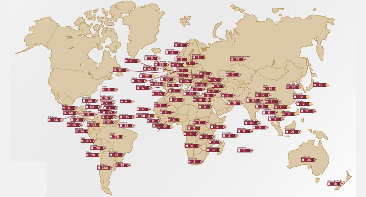 Continúan varados 2 mil 516 mexicanos en el mundo por COVID-19