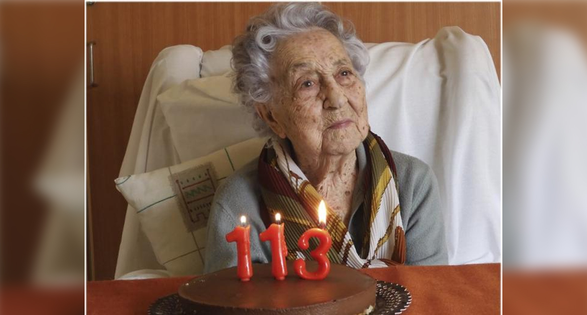 Mujer más longeva de España supera el COVID-19 a los 113 años
