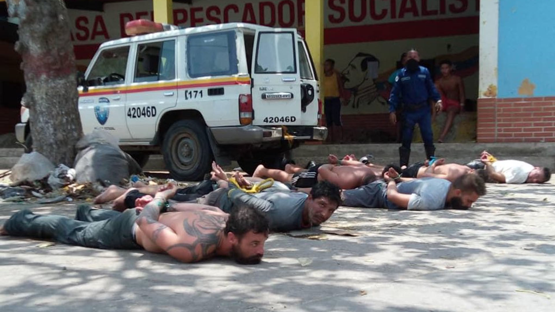 Detienen a ocho hombres vinculados a acciones terroristas contra Venezuela
