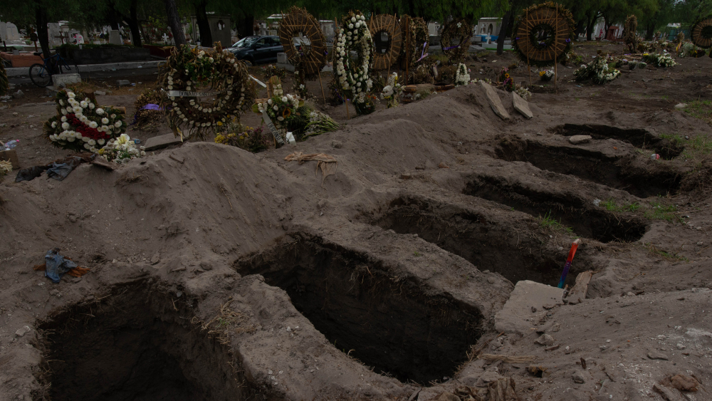 Afirma AMLO que existe capacidad en panteones ante muertes por COVID-19 Afirma AMLO que existe capacidad en panteones ante muertes por COVID-19