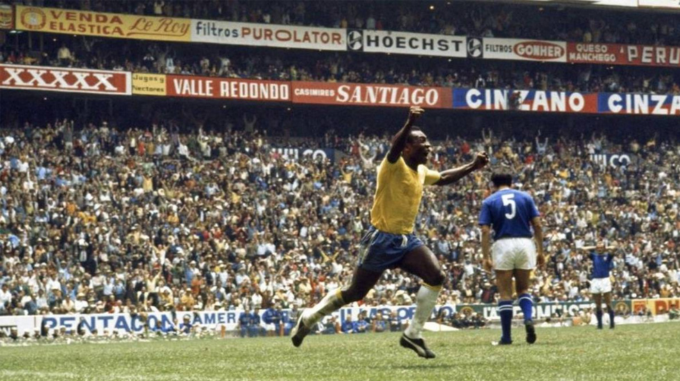 Se cumple medio siglo de las hazañas de Pelé en México 70