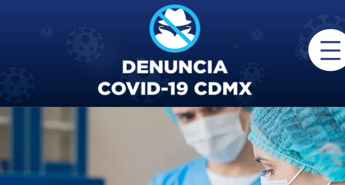 Crean sitio web para denunciar abusos e irregularidades ante COVID-19