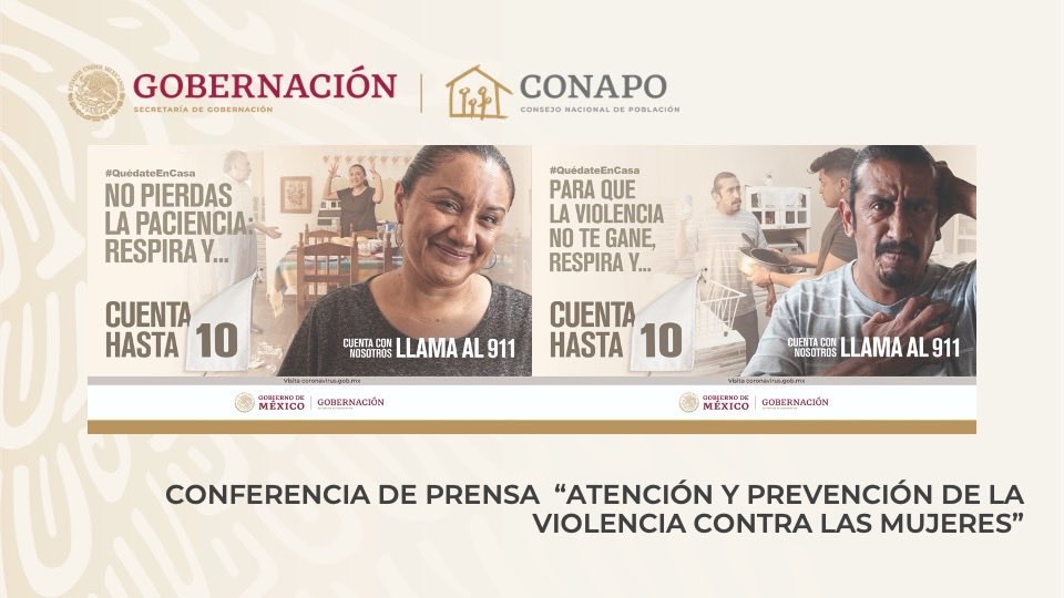 #Video Gobierno pide contar hasta diez para erradicar violencia contra la mujer - presentacion-de-campana-cuenta-hasta-diez