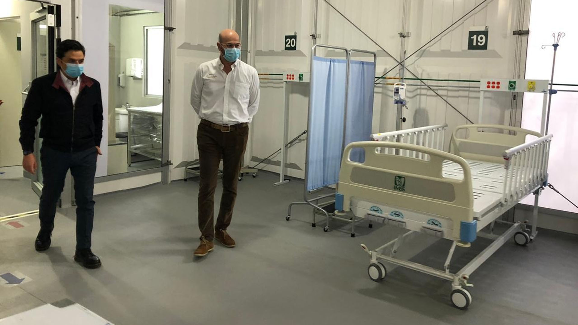 Habilitan hospital de expansión para pacientes con COVID-19 en la Ciudad de México