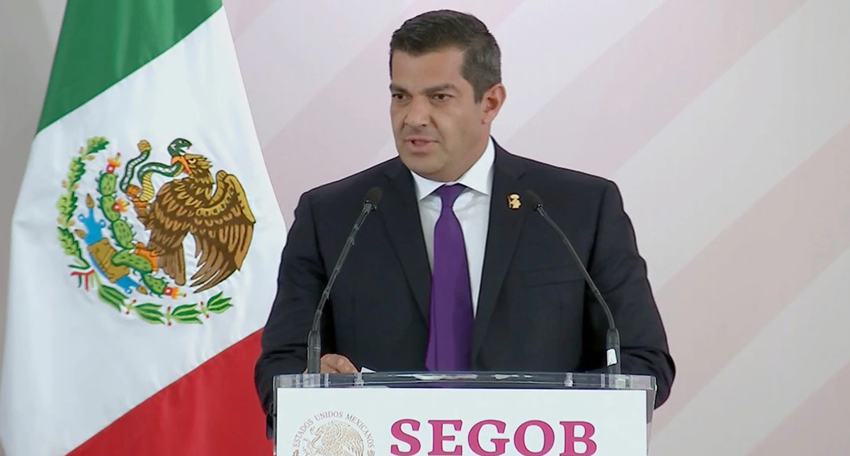 Ricardo Peralta sale de la subsecretaría de Gobernación