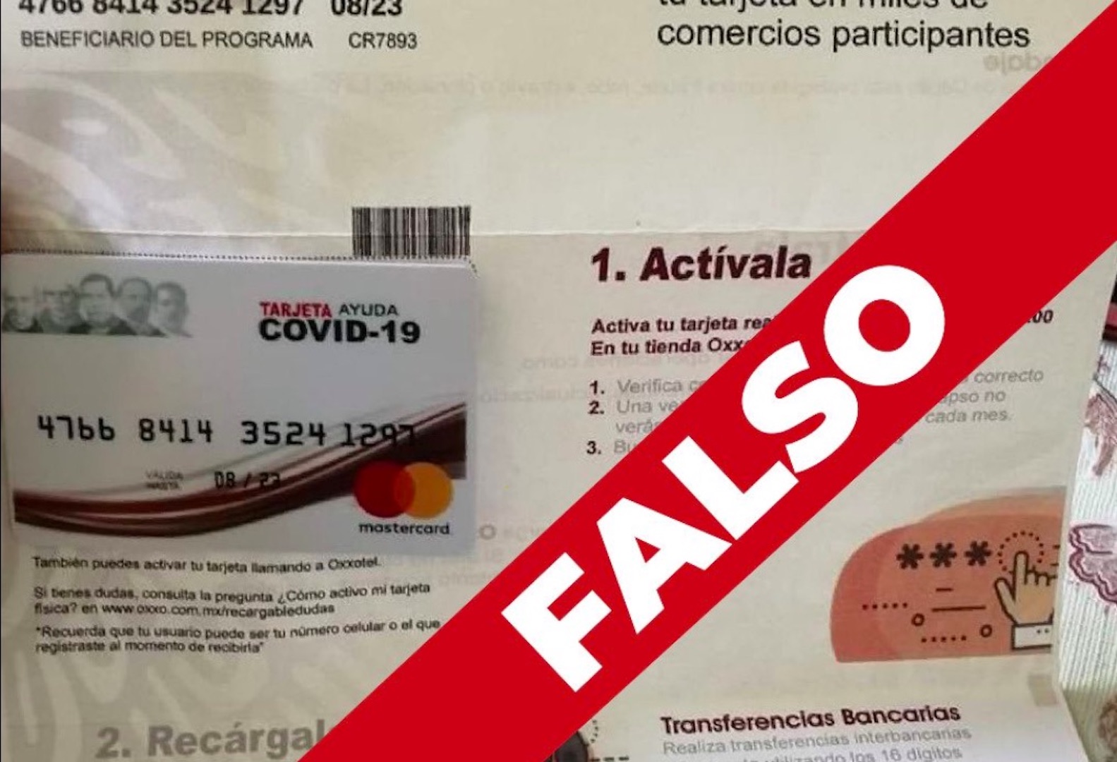 UIF congela cuenta de persona que pedía dinero a cambio de falsos apoyos por COVID-19