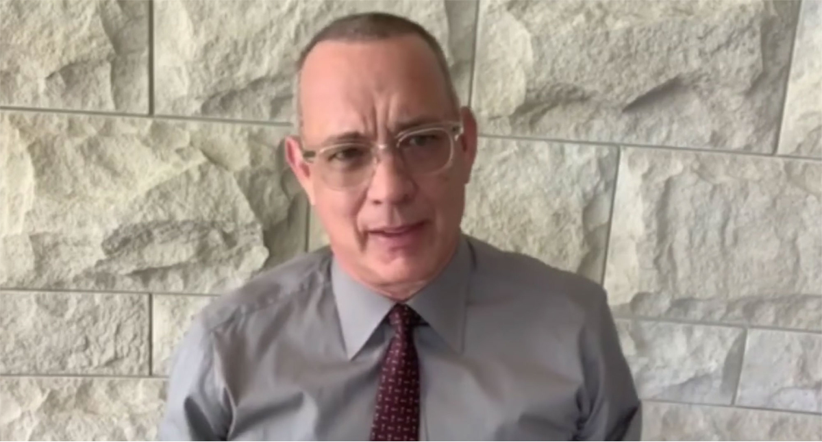 Tom Hanks felicita a distancia a graduados de la Universidad Estatal Wright