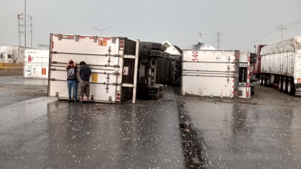 Confirman un tercer muerto por tormenta en Nuevo León
