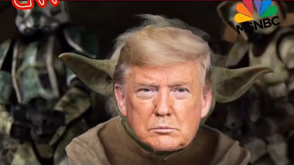 #Video Trump encarna al maestro Yoda en nuevo video de campaña