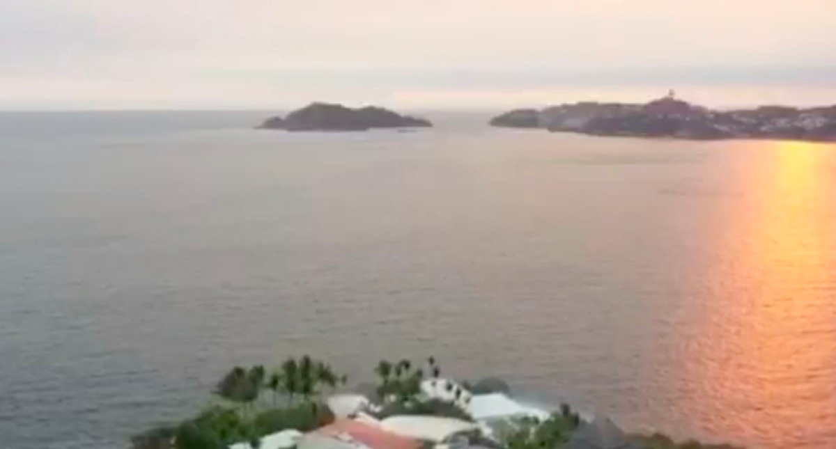 #Video Acapulco hoy, ni un alma en la bahía