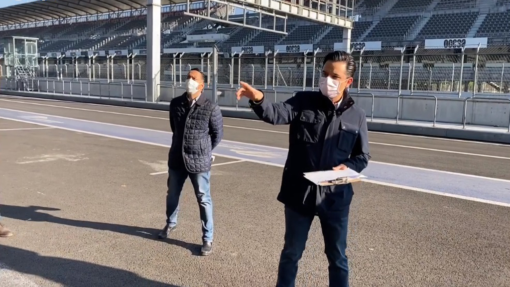 Construyen ‘Hospital de Expansión’ COVID-19 en Autódromo Hermanos Rodríguez