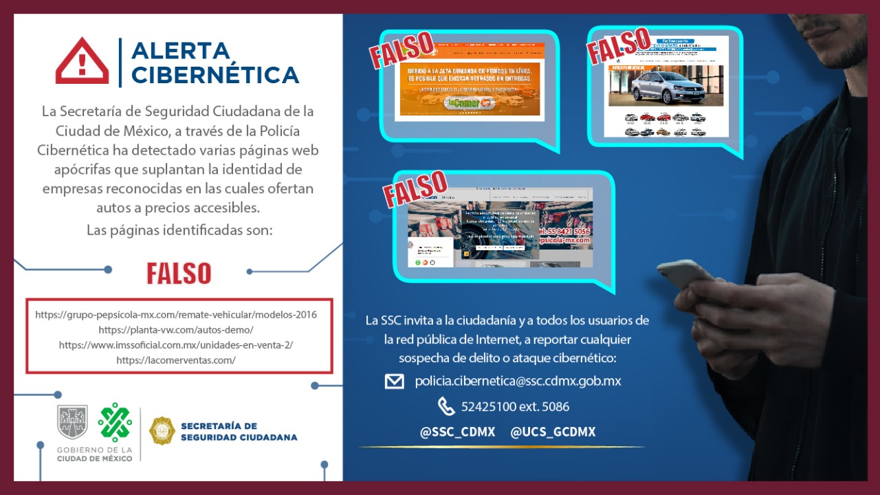 SSC capitalina alerta sobre sitios web falsos de venta de autos - alerta-de-paginas-web-falsas-utilizadas-para-el-robo-de-datos