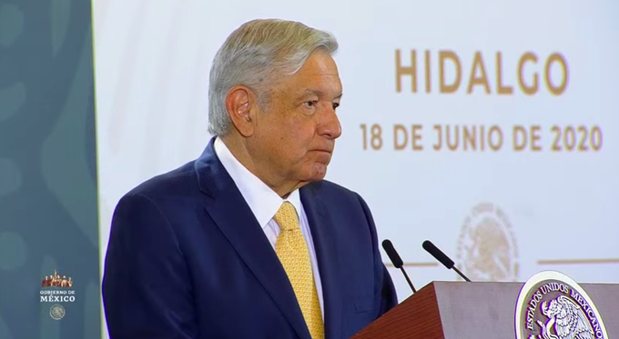 La gente “no ha recibido ningún beneficio” de CONAPRED, asegura AMLO; conferencia matutina (18-06-2020)