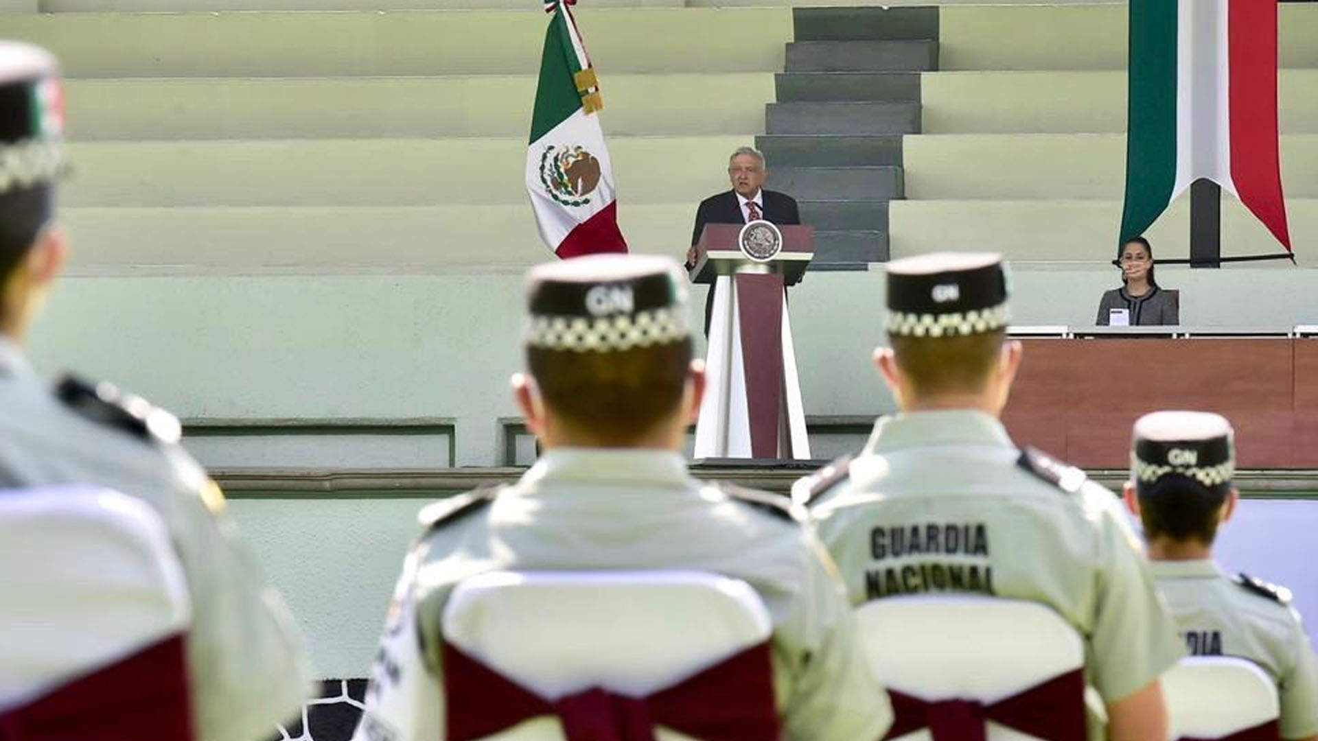 AMLO destaca labor de Guardia Nacional para pacificar al país y combatir la delincuencia