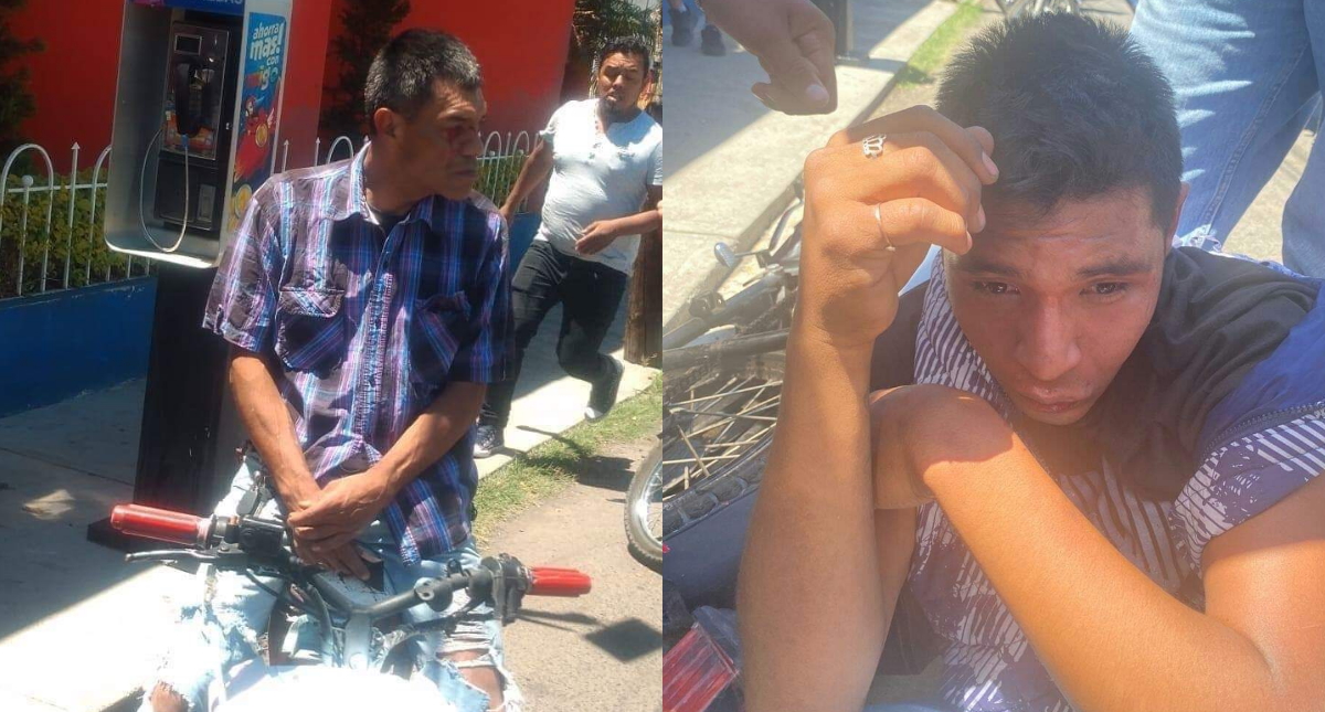 Vecinos golpean a presuntos delincuentes en Salamanca - asaltantes-delincuentes-detenidos-2