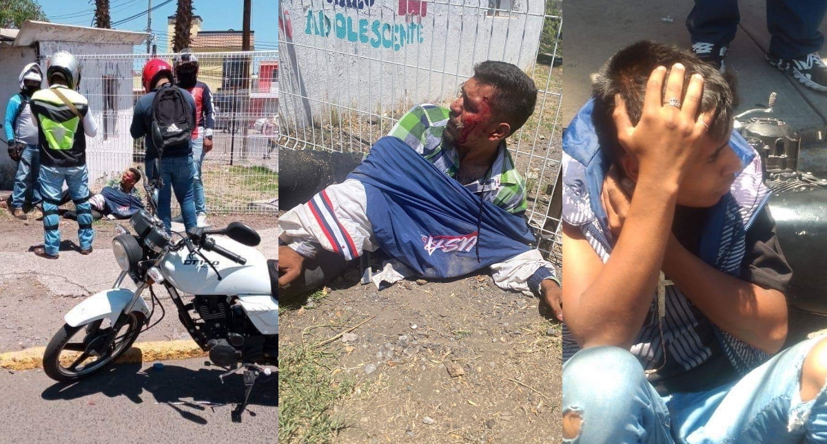 Vecinos golpean a presuntos delincuentes en Salamanca - asaltantes-delincuentes-detenidos-3