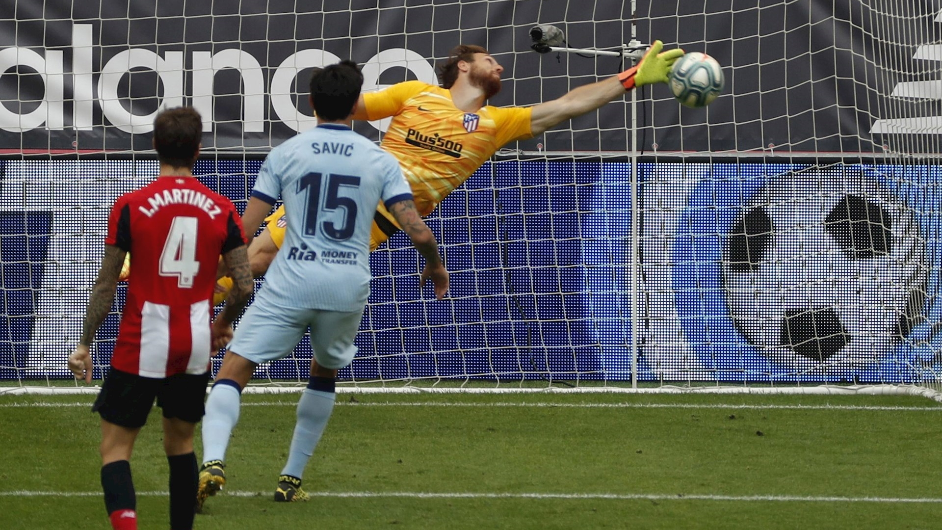 Atlético de Madrid, fuera de zona de Champions tras empatar con Bilbao