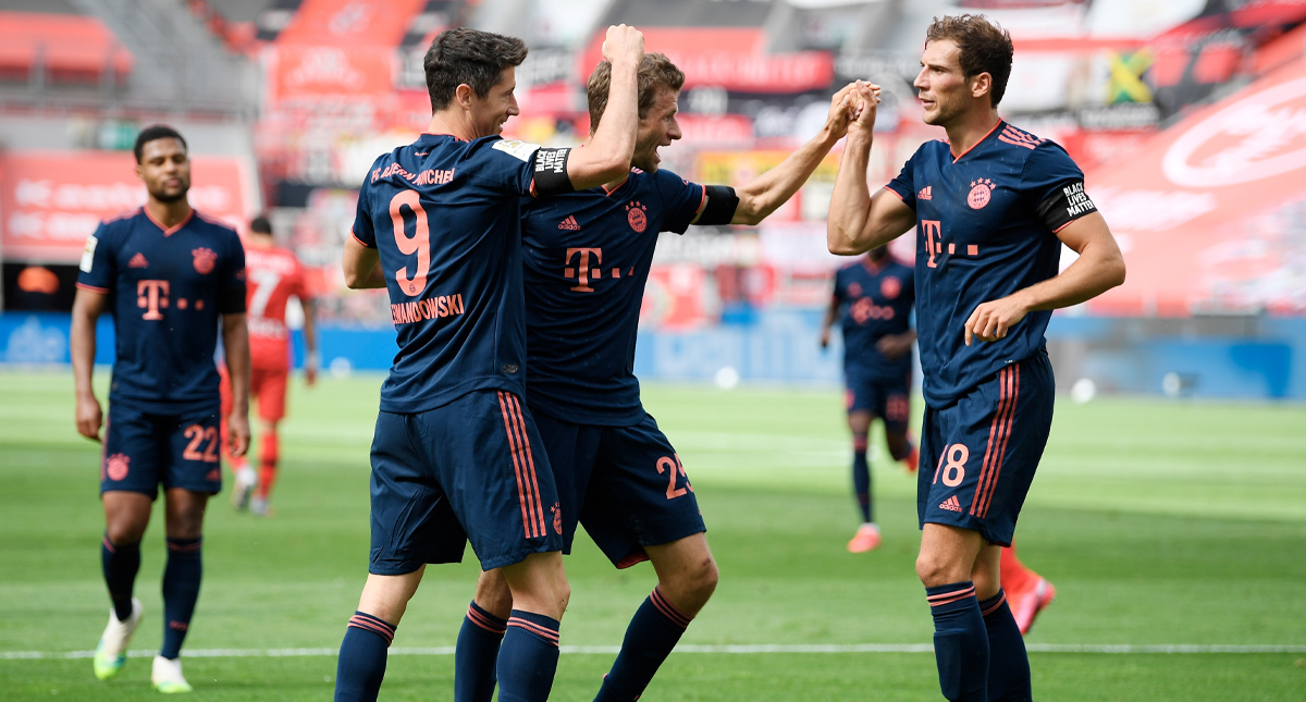 Bayern Múnich golea al Bayer Leverkusen y se acerca al título