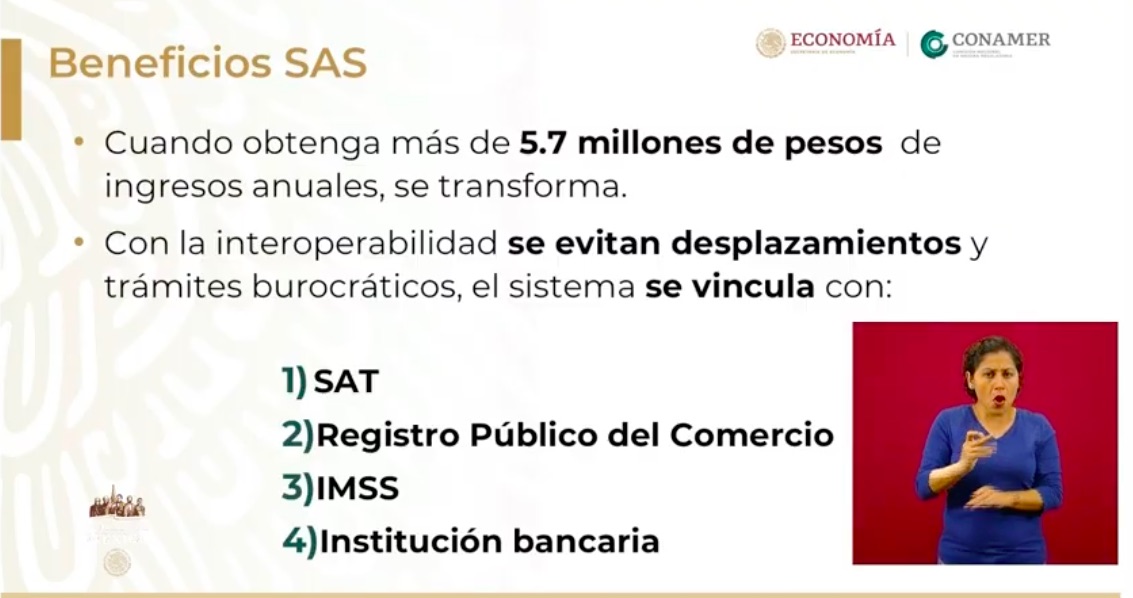 #Video Emprendedores pueden constituir pequeñas empresas en solo un día - beneficios-sas