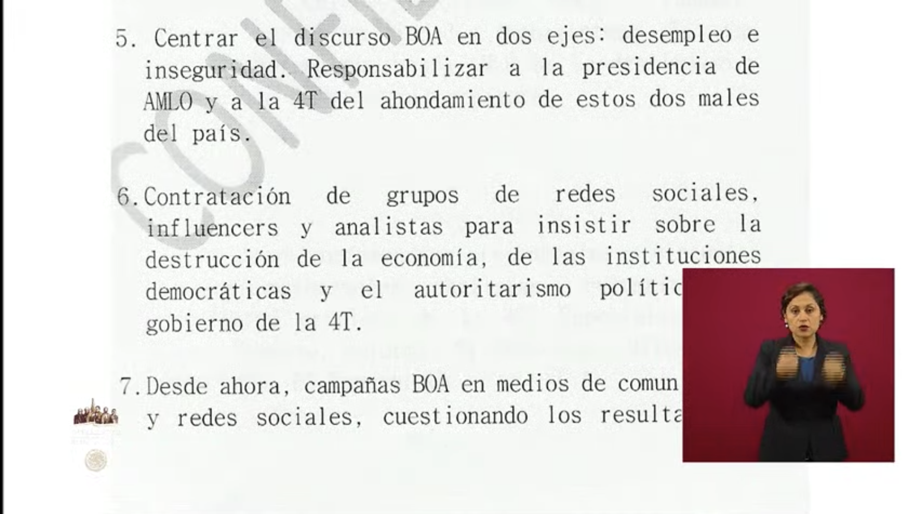 Denuncia AMLO presunto Bloque Opositor Amplio contra Morena y su gobierno - bloque-opositor-amplio-amlo-documento-3jpg