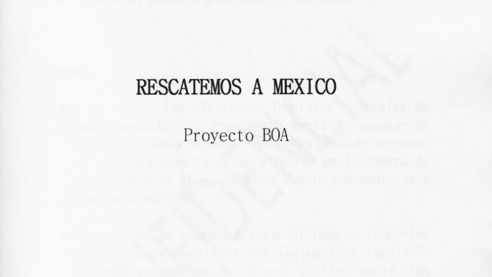 Se desmarcan de pertenecer a presunto Bloque Opositor Amplio