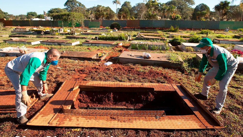 Brasil al borde de las 45 mil muertes por COVID-19