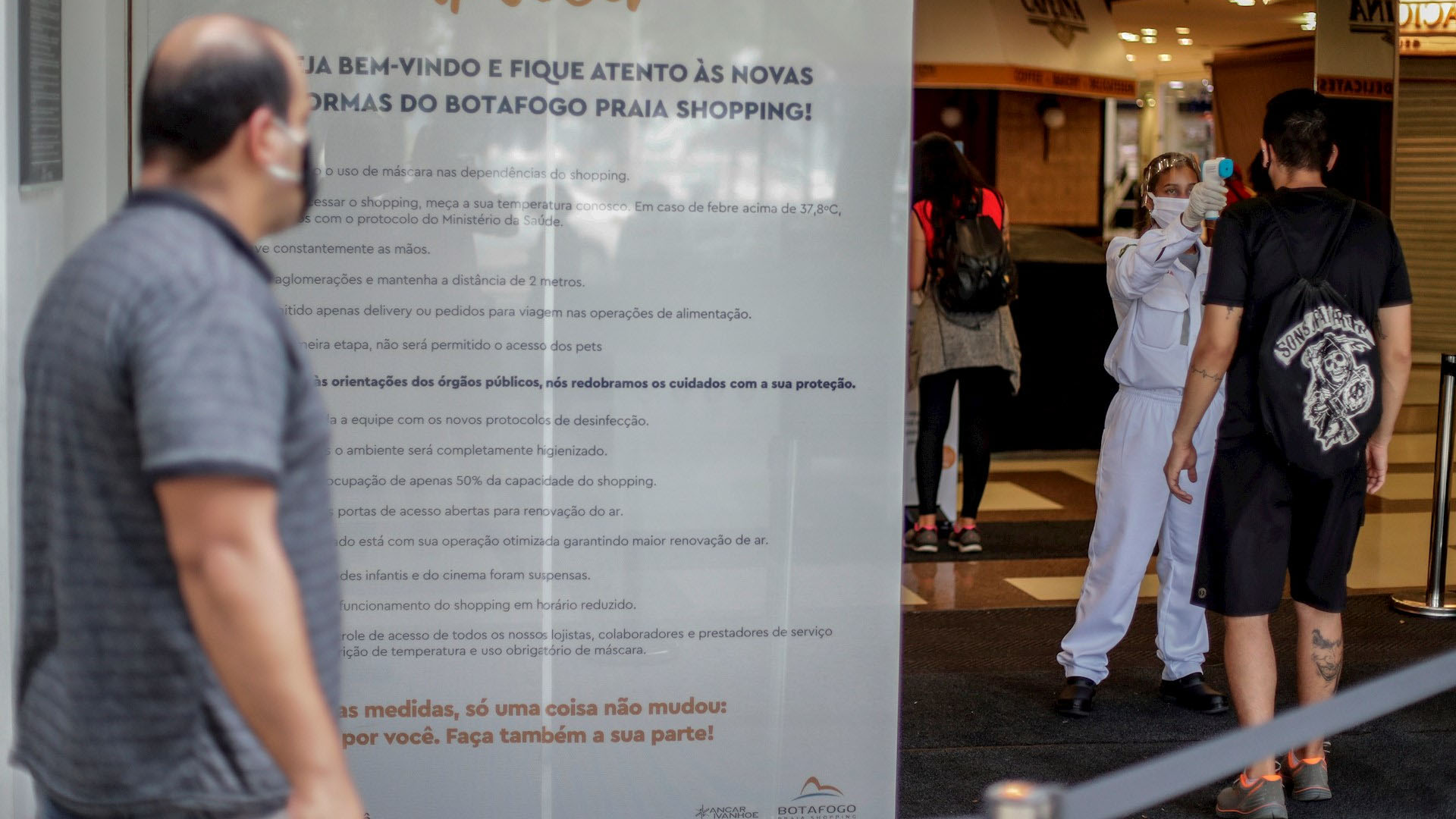 OMS pide cautela ante estabilización de brote de COVID-19 en Brasil