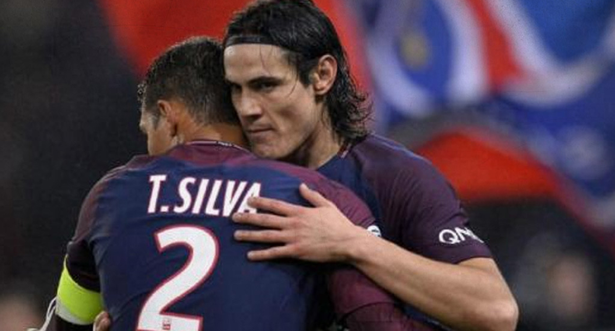 PSG confirma salida de Cavani y Silva al final de la temporada