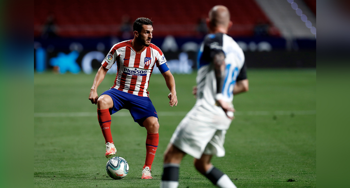 Atlético de Madrid se enfrentará al Barcelona sin Koke ni Savic