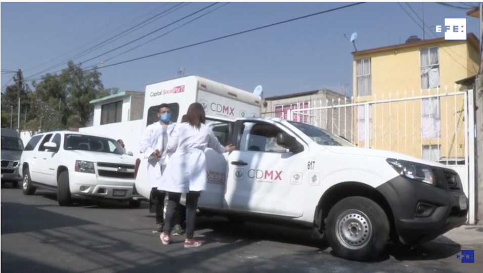 Brigadas médicas en México rastrean puerta a puerta el COVID-19